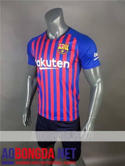 Áo bóng đá Barca sọc xanh đỏ mùa giải 2018-2019