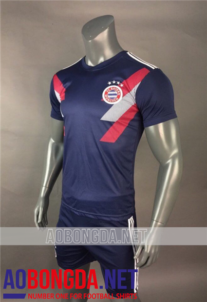 Áo Bóng Đá Bayern đen 2018-2019