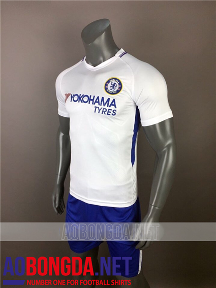 Áo Chelsea Trắng sân khách 2017-2018