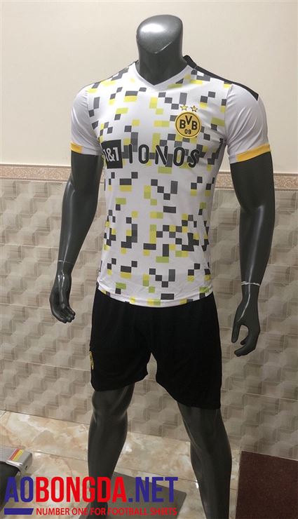 Áo Bóng Đá CLB Dortmund trắng mùa giải 2020-2022
