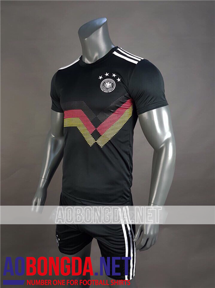 Áo Bóng Đá Đức Đen World Cup 2018-2019