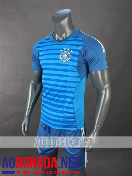 Áo Bóng Đá Đức Xanh Thủ Môn World Cup 2018-2019