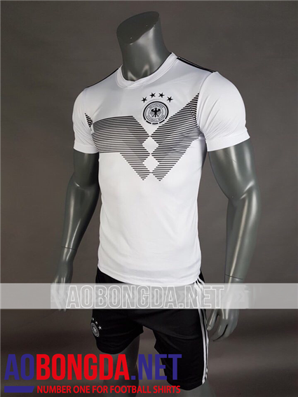 Áo Bóng Đá Đức Trắng World Cup 2018-2019