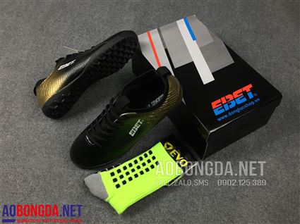 Giầy Bóng Đá EBET 205N đen đồng