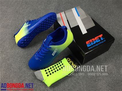 Giầy Bóng Đá EBET 205N xanh dương chuối