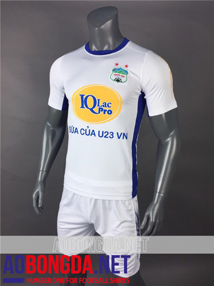 Áo bóng đá HAGL trắng mùa giải 2018-2019