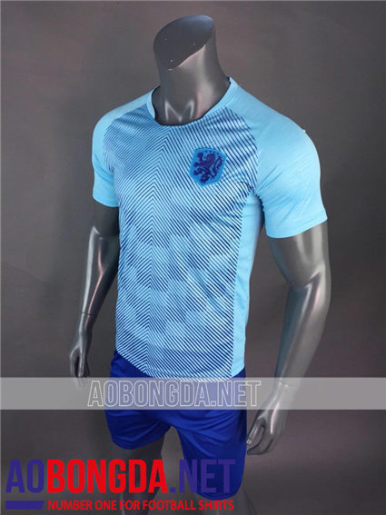 Áo Bóng Đá Hà Lan xanh ngọc World Cup 2018-2019
