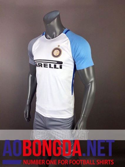 Áo Bóng Đá Inter Milan Trắng mùa giải 2017-2018