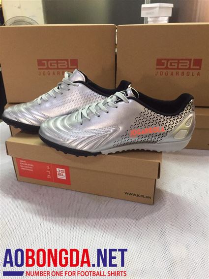 Giầy Bóng Đá Jogarbola bạc
