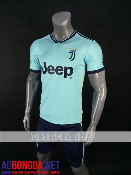 Áo Bóng Đá Juventus xanh ngọc training mùa giải 2018-2019