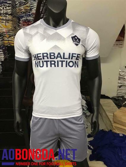 Áo Bóng Đá LA Galaxy Training trắng 2017-2018