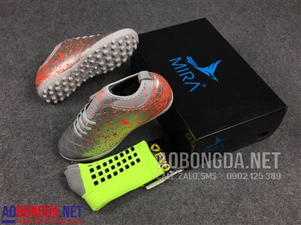 Giầy Bóng Đá MIRA03 bạc