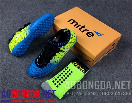 Giầy Bóng Đá Mitre 161115 chuối loang xanh dương