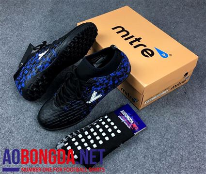 Giầy Bóng Đá Mitre 170051 đen xanh