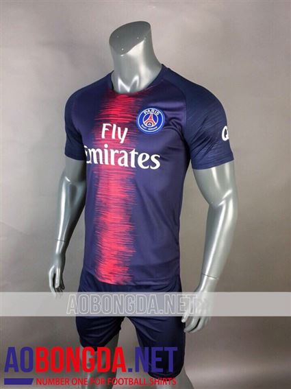 Áo Bóng Đá PSG tím than mùa giải 2018-2019