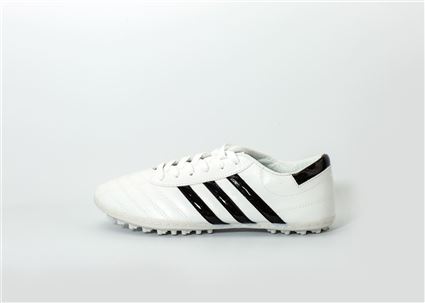 Giầy Bóng Đá phủi CT3 trắng sọc đen 1