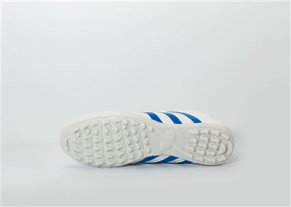 Giầy Bóng Đá phủi CT3 trắng sọc xanh 2