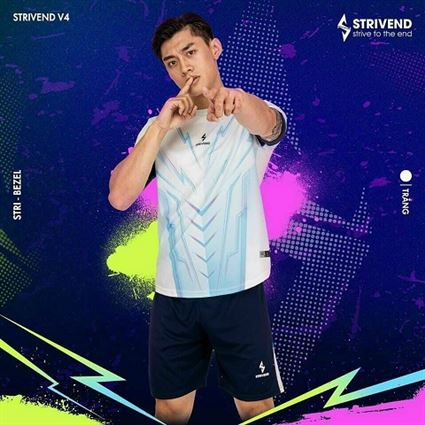 Áo Không Logo Bulbal Strivend V4 Trắng