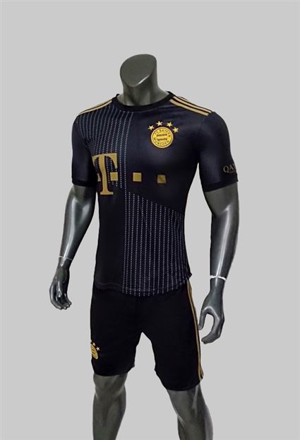 Áo bóng đá Bayern đen ngắn tay mùa giải 2021-2022
