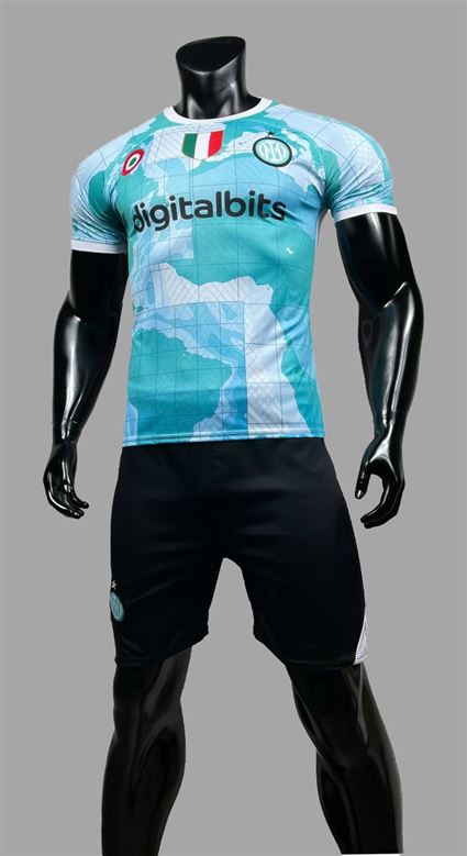 Áo Bóng Đá CLB Inter Milan Trắng Ngọc sân khách mùa giải 2022-2023