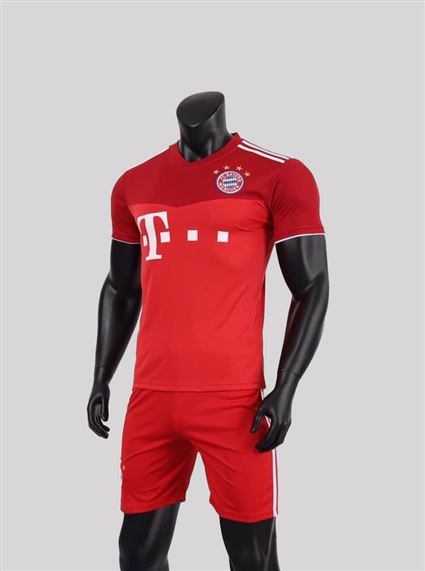 Áo Bóng Đá Bayern đỏ sân nhà ngắn tay mùa giải 2021-2022
