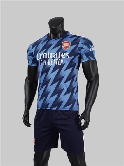 Áo Bóng Đá CLB Arsenal xanh sân khách mùa giải 2021-2022