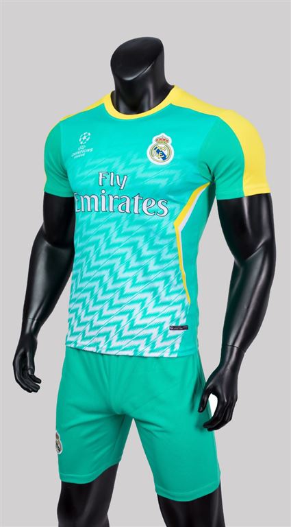 Áo Bóng Đá Real Madrid ngọc đậm 2021-2022