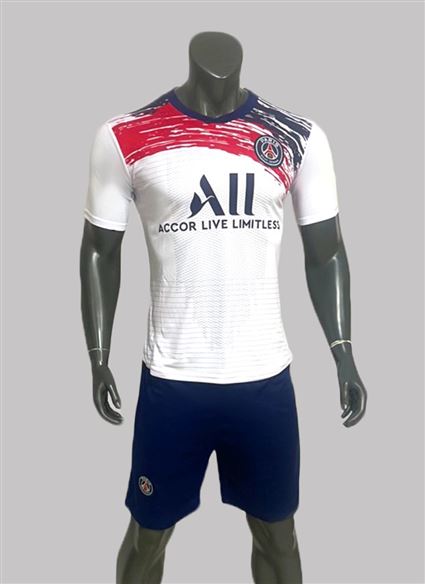 Áo Bóng Đá PSG trắng tập 2022-2023