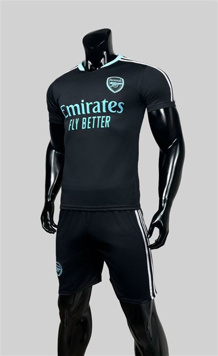 Áo Bóng Đá CLB Arsenal Đen Tập mùa giải 2022-2023