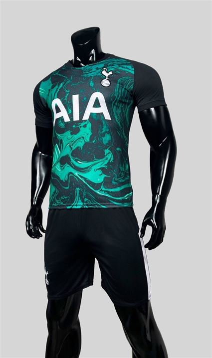 Áo bóng đá đội tuyển Tottenham Hospur sân khách 2022-2023 đen lý