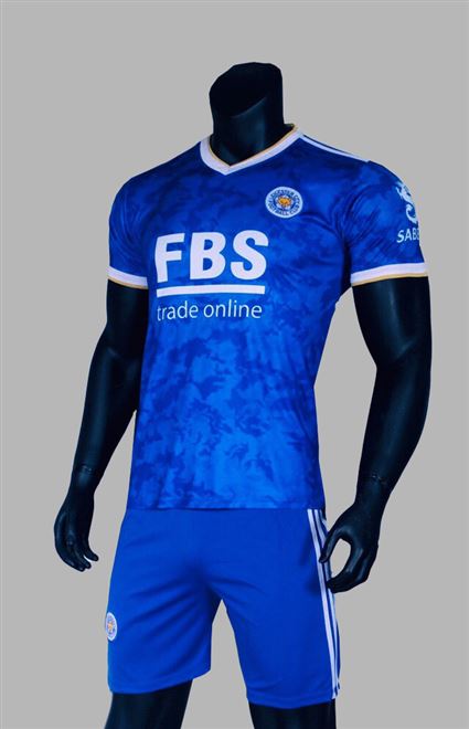 Áo bóng đá Leicester City xanh bích sân nhà mùa giải 2021-2022