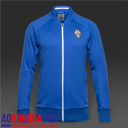 Áo khoác bóng đá câu lạc bộ Juventus màu xanh, mùa 2016-2017