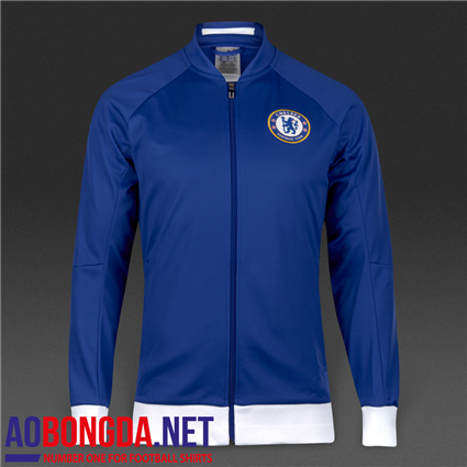 Áo khoác bóng đá câu lạc bộ Chelsea màu xanh, mùa 2016-2017