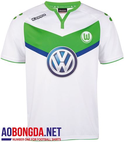 Đồ đá banh mẫu áo Wolfburg sân nhà 2017