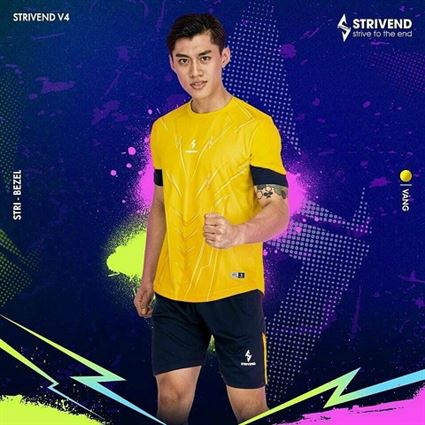 Áo Không Logo Bulbal Strivend V4 Vàng
