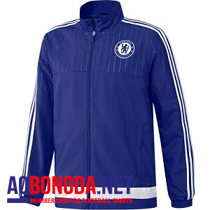 Áo khoác bóng đá Chelsea xanh 2017 mẫu mã đẹp . Gía rẻ nhất Hà Nội