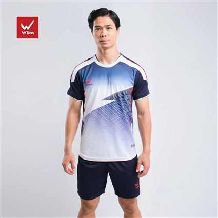 Áo Bóng Đá Wika Công Phượng CP10 Collection Xanh Đen