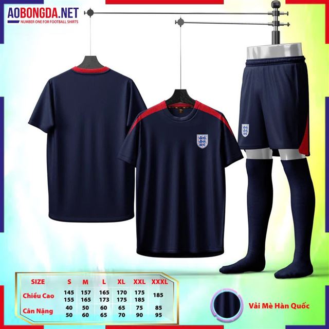 Áo Bóng Đá Đội Tuyển Anh Tím Than 2025-2026