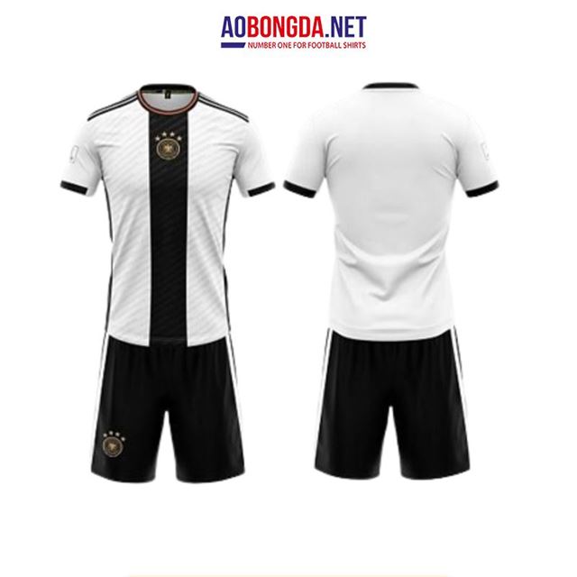 Áo Bóng Đá Đội Tuyển Đức World Cup Trắng 2022-2023