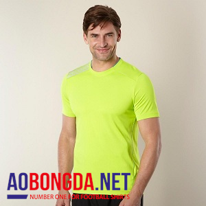 Áo bóng đá không logo  climachill chuối