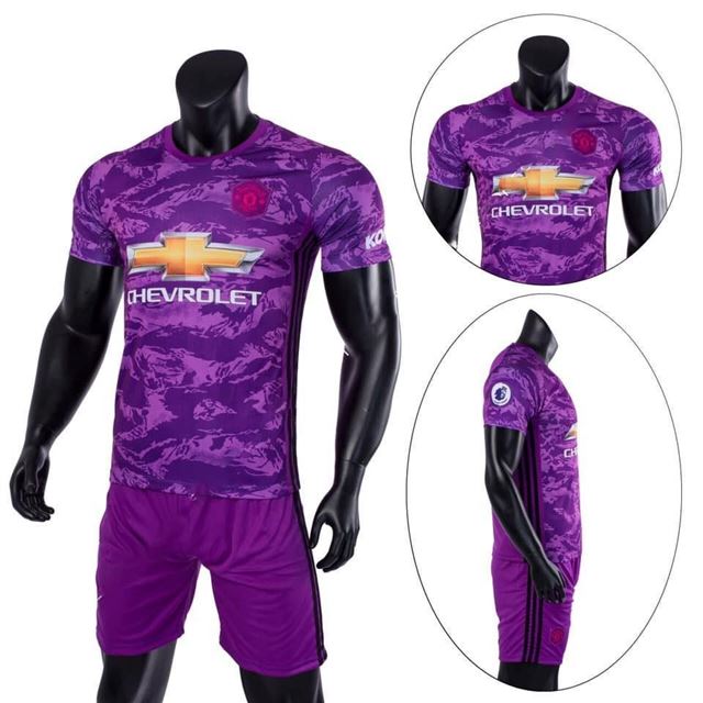 Áo Bóng Đá Manchester United thủ môn loang tím 2019-2020