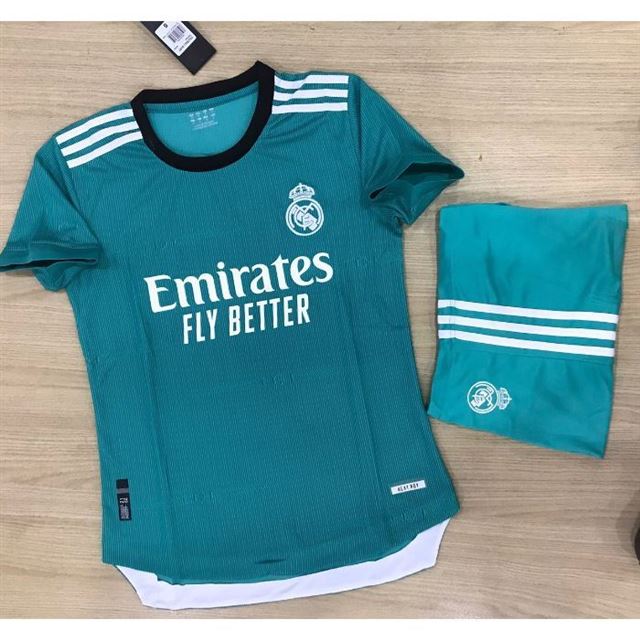 Áo Bóng Đá Real Madrid ngọc 2021-2022
