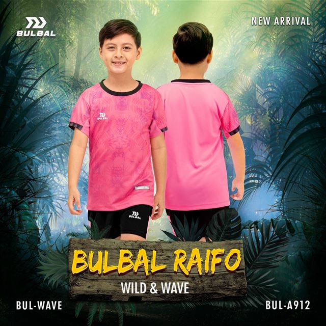 Áo Bóng Đá Trẻ Em Bulbal Raifo Hồng
