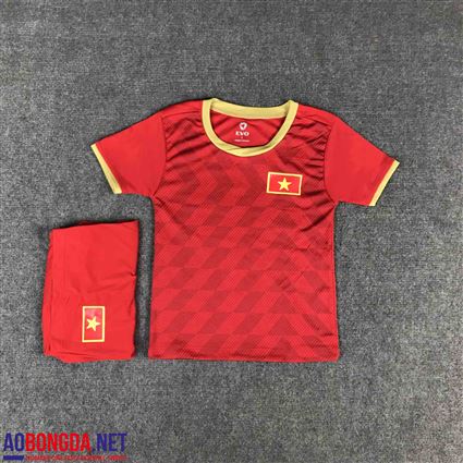 Áo Bóng Đá Trẻ Em Đội Tuyển Việt Nam 2019 sân nhà