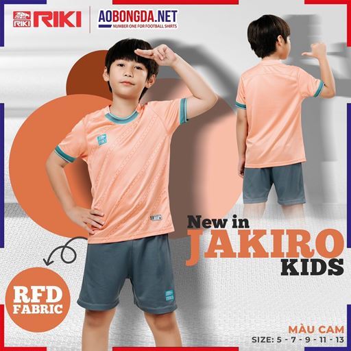 Áo Bóng Đá Trẻ Em Riki Jakiro Cam