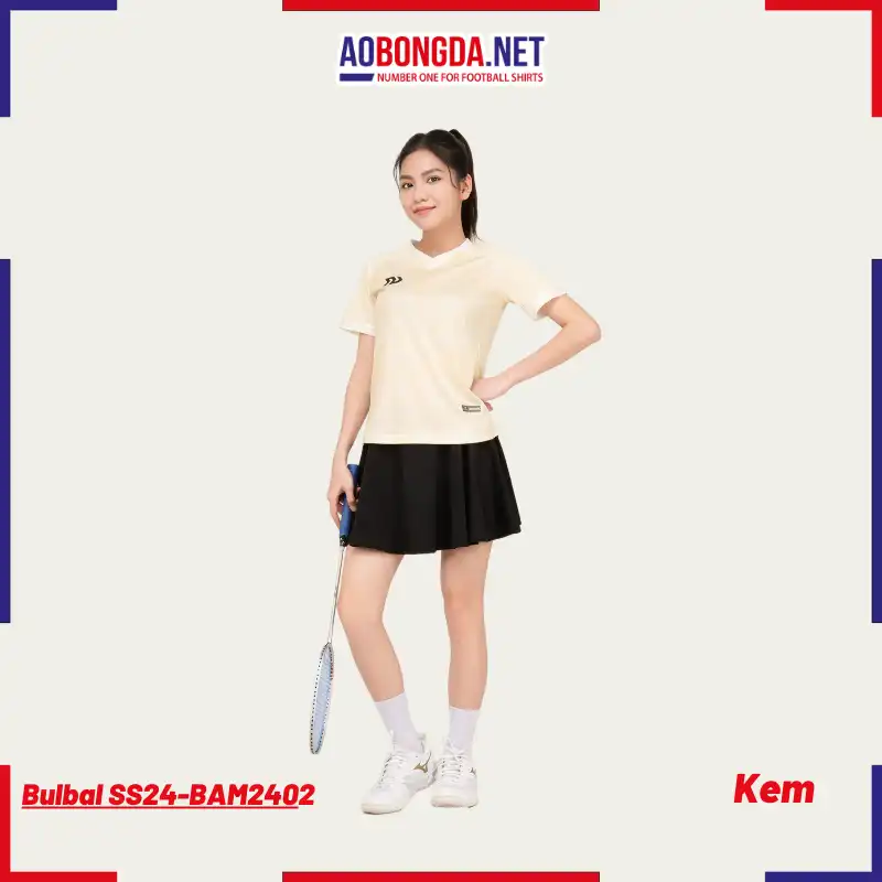 Áo Câu Lông Bulbal SS24 - BAW2402 Nữ Kem