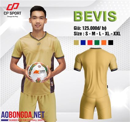 Áo Không Logo CP Bevis vàng đồng