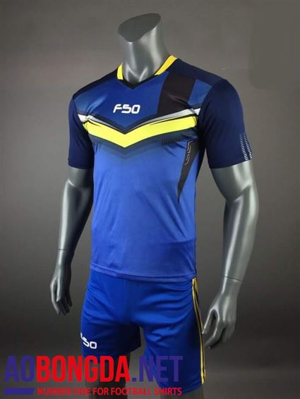 Áo không logo F50 Victory Xanh Lam