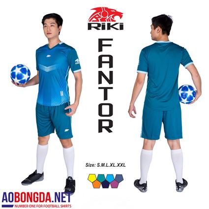 Áo Không Logo Fantor xanh dương