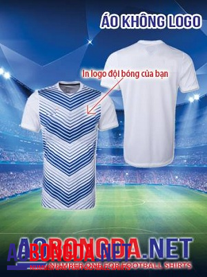 Áo không logo hà lan tập trắng